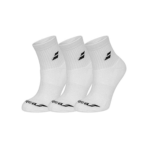 Babolat Quarter Socken für Erwachsene, Unisex, 3 Paar von Babolat