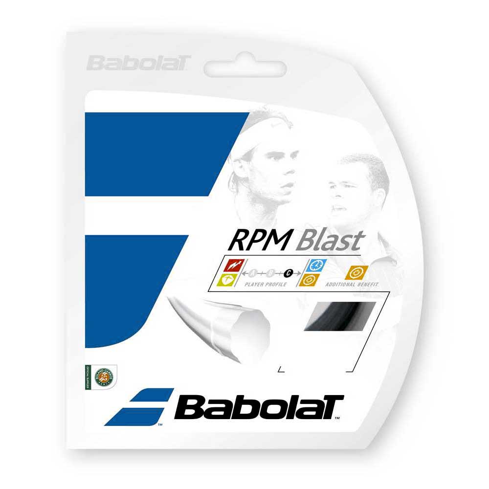 Babolat Rpm Blast 200 M Tennis Reel String Schwarz 1.25 mm von Babolat