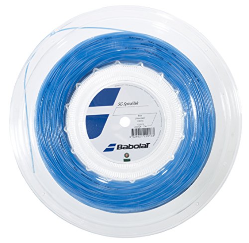 Babolat SG Spiraltek 200 m Saite Für Tennisschläger, Unisex Erwachsene, Unisex – Erwachsene, SG SPIRALTEK 200M, blau (Azur) von Babolat