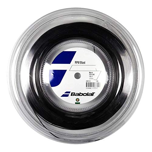 Babolat Unisex – Erwachsene RPM Blast Tennis-Saite, schwarz, 1.35 mm/200 m von Babolat