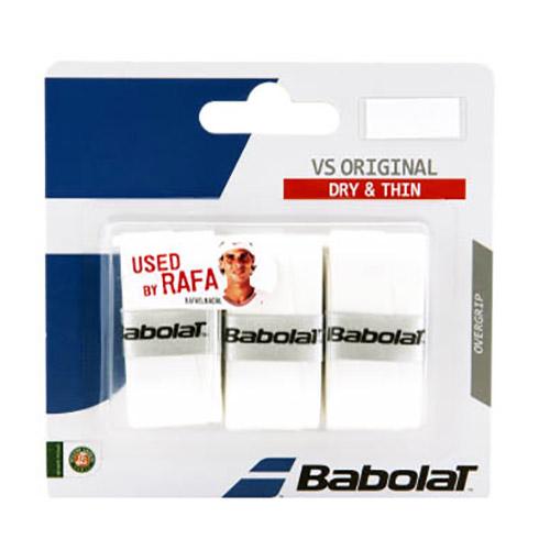 Babolat Vs Original Tennis Overgrip 12 Units Weiß von Babolat