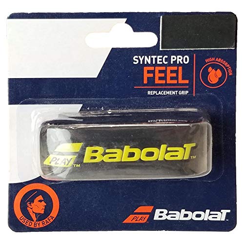 Basis-Griffband - Syntec Pro - Tacky & Absorbant - schwarz neongelb - 1 Stück von Babolat