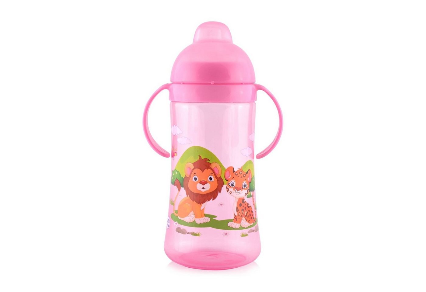 Baby Care Trinkflasche Trinkflasche Sport Sipper, 330 ml weiches Mundstück Haltegriffe Deckel von Baby Care