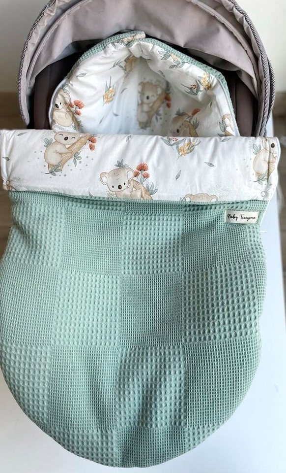 Einschlagdecke 3in1 Einschlagdecke für Autoschale Babyschale Ganzjahres Schlafsack, Baby Fancyroom, 0-12 Monate geeignet von Baby Fancyroom