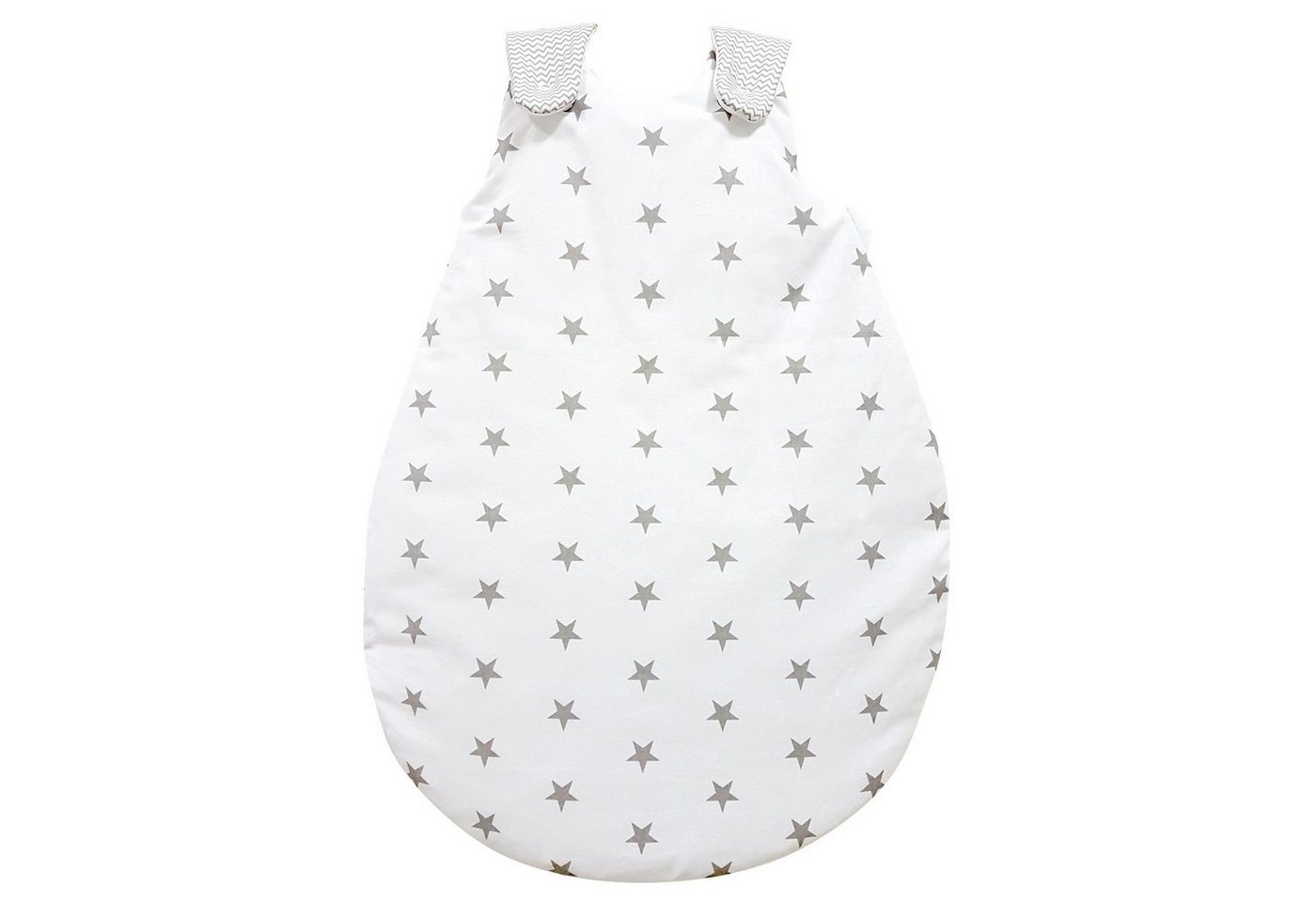 Baby-Joy Babyschlafsack Baby-Joy Schlafsack für Babys ZICK-ZACK Linie 100% Baumwolle WARM gefü (1 tlg), Atmungsaktiv. Kuschelweich. von Baby-Joy