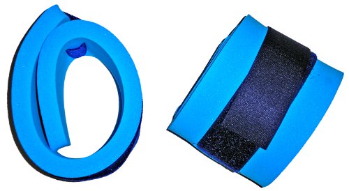 Schwimmbänder Armschwimmer Beinschwimmer 300x80x38mm Starker Auftrieb Blau NEU&Original Klettbänder farblich sortiert 1 Paar (2Stück) von Babysplash