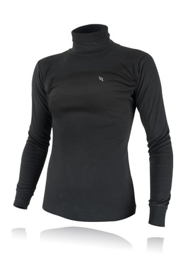 Back on Track Damen Bekleidung Rollkragensweatshirt, Schwarz, XL von UPMSX