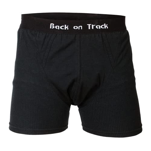 Back on Track Herren Bekleidung Boxershorts, Schwarz, L von Back on Track