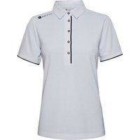 Backtee Ladies Classic Halbarm Polo weiß von Backtee