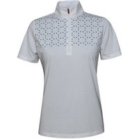 Backtee Ladies Icon Halbarm Polo weiß von Backtee