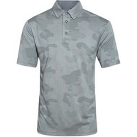 Backtee Mens Camou Halbarm Polo grau von Backtee