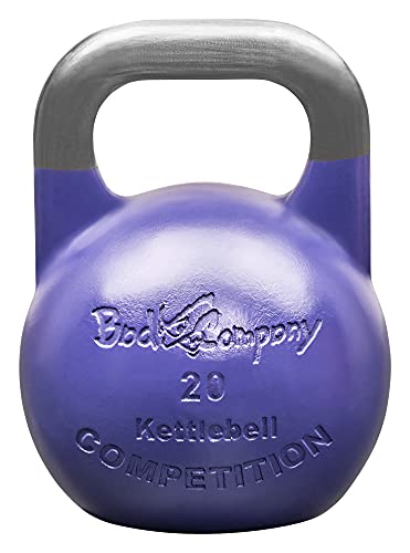 Bad Company Competition Kettlebell I Kugelhantel aus Stahl I Schwunghantel Workout in verschiedenen Gewichtsstufen I 20 kg von Bad Company