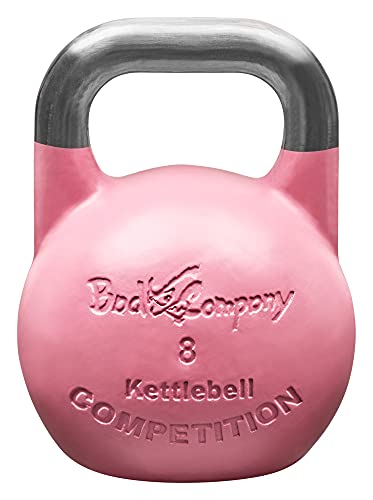 Bad Company Competition Kettlebell I Kugelhantel aus Stahl I Schwunghantel Workout in verschiedenen Gewichtsstufen I 8 kg von Bad Company