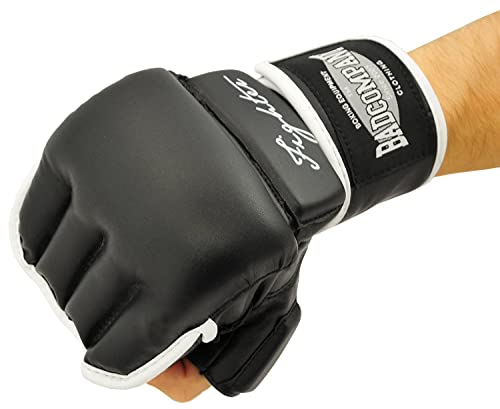 Bad Company MMA Handschuhe Modern Lights I Trainingshandschuhe inkl. Nylon-Bandage I Gr. M von Bad Company