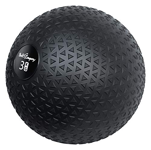 Bad Company Medizinball in 12 Gewichtsstufen I Slamball für Kraftausdauertraining I Vollball mit Gummi-Oberfläche I 3 Kg von Bad Company