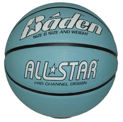 Baden All Star Unisex Basketball blau/weiß Größe 6 von Baden