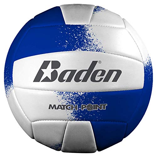Baden Match Point Volleyball (offizielle Größe) Königsblau/Weiß von Baden