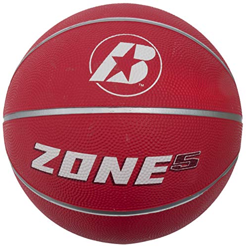 Baden Unisex Basketball Zone 5, rot, Größe 5 von Baden