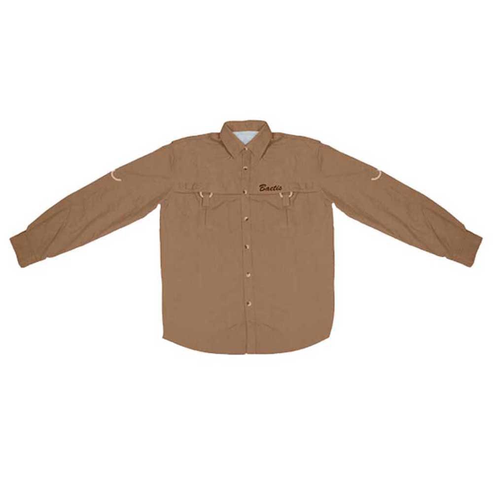 Baetis Promo Microfiber Long Sleeve Shirt Braun XL Mann von Baetis