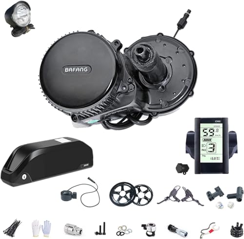 Bafang BBS01B 36V 250W Motor Kit Elektrofahrrad Umbausatz Fahrradmotor Elektromotor für Fahrrad, optionaler Akku 13/15,6/17,4/19,2/24 Ah, Wheel Chain: 46T von Bafang