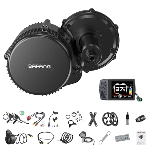 Bafang Mittelmotor 48V 500W ElektrofAhrrad Kit mit EKD01 Display CAN Protocol BBS02B E-Bike Umbausätze für 68mm Tretlager Mountainbike, Rennrad von Bafang