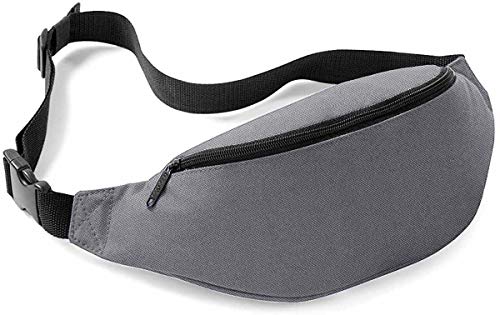 BagBase BG042GRAP Gürteltasche, Graphitgrau, Größe M von BagBase