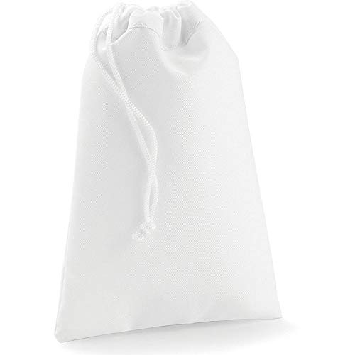 BagBase Sublimation Stuff Bag, M (29 x 20,5 cm), White von BagBase