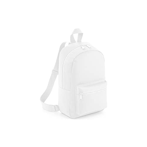 Mini Essential Fashion Backpack, Farbe:WHITE, Größe:23 x 35 x 12 cm von BagBase