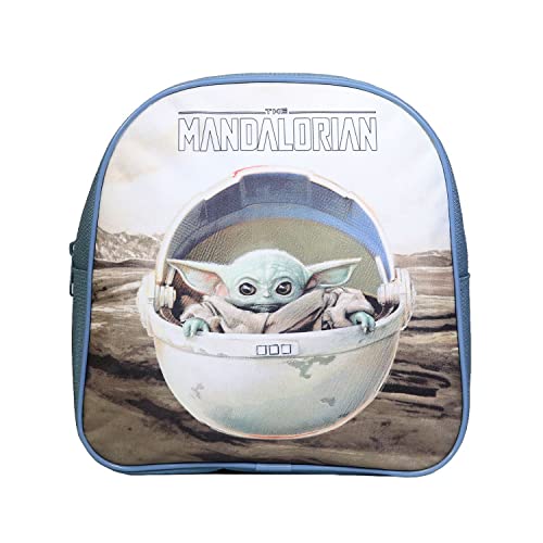 Bagtrotter Baby Yoda Disney Star Wars/The Mandalorian Rucksack, Beige von Bagtrotter