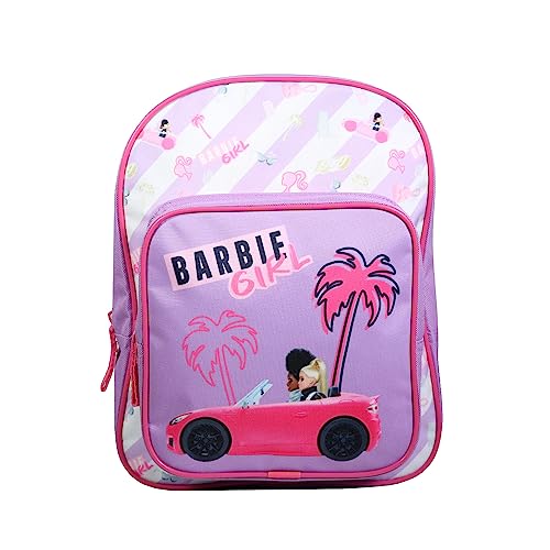 BAGTROTTER Rucksack 31 cm mit Tasche Kindergarten Barbie Violett von Bagtrotter