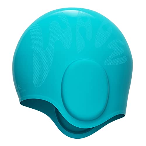 Bakemoro Unisex-Badekappe für Kinder, 3D-Ohrenschutz, Silikon, wasserdicht, langlebig, für Kinder und Mädchen von Bakemoro