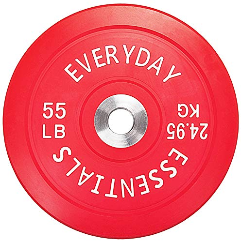 BalanceFrom Everyday Essentials olympische Hantelscheibe, mit Stahlnabe von BalanceFrom
