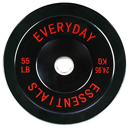 BalanceFrom Everyday Essentials olympische Hantelscheibe, mit Stahlnabe von BalanceFrom