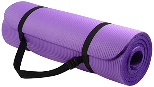 Signature Fitness Unisex-Erwachsene BalanceFrom Go Yoga Allzweck Yogamatte, Violett, Einheitsgröße von Signature Fitness