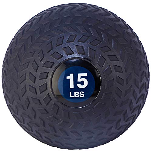 BalanceFrom Workout Exercise Fitness Gewichteter Medizinball, Wandball und Slam Ball von Signature Fitness