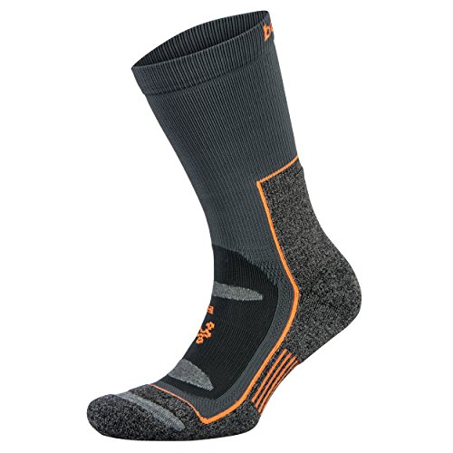 Balega Blister Resist Crew Socken für Damen und Herren (1 Paar) Medium Orange von Balega