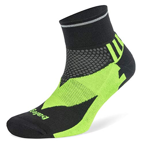 Balega Enduro Reflektierende V-Tech Quarter Socken für Damen und Herren (1 Paar) von Balega