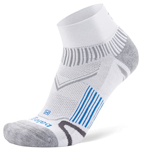 Balega Unisex-Erwachsene Socken, Weiß, Large von Balega