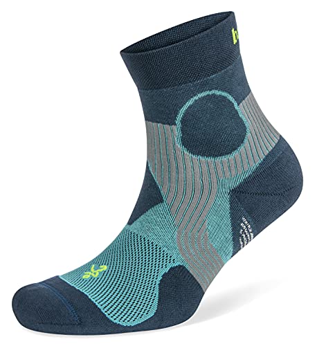 Balega Unisex-Erwachsene Support Quarter Socken, Blau/Legion Blue, Small von Balega