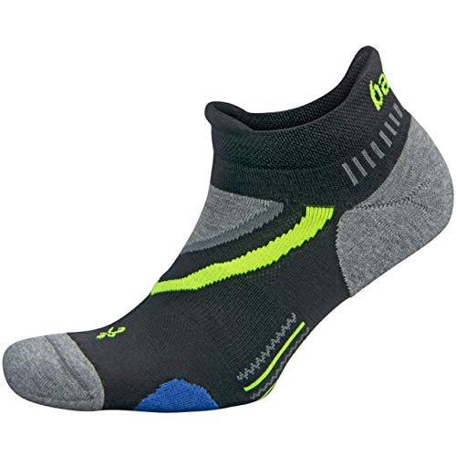 Balega Unisex-Erwachsene Ultraglide Socken, Schwarz/Charcoal, Small von Balega