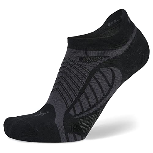 Balega Unisex Ultralight No Show Laufsocken, Schwarz, Medium, EU Größe 40-42.5 von Balega