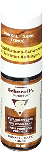 BALLISTOL 23833 - Scherell's SCHAFTOL dunkel - Edelholzpflege für Gewehrschaft - 500 ml Flasche zur Schaftpflege von BALLISTOL