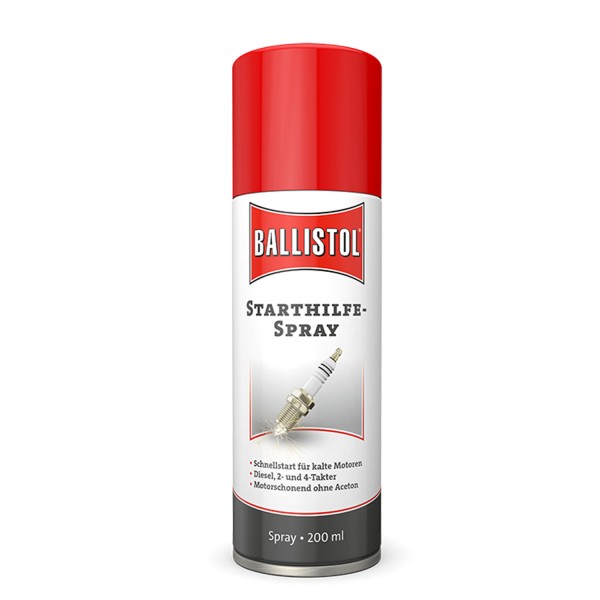 Starthilfe-Spray - für kalte Motoren - 200ml Spray von Ballistol