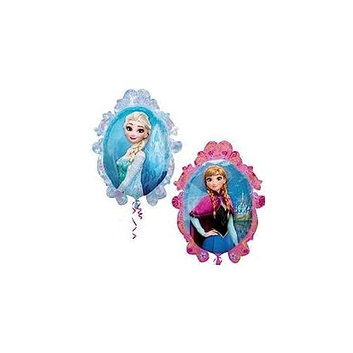 Ballonim® Frozen Spiegel Anna & ELSA ca. 80cm Luftballons Folienballon Party DekorationGeburtstag von Ballonim