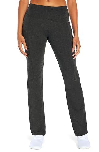 Bally Total Fitness Damen Ultimate Slimming Legging, Heather Charcoal, Large von Bally Total Fitness