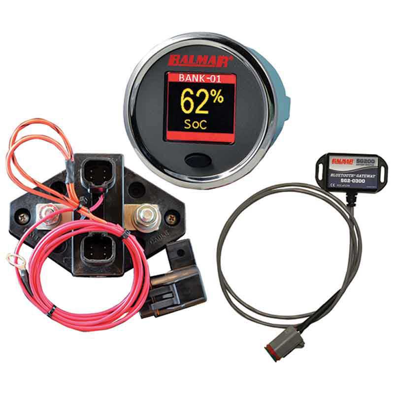 Balmar Sg210 Battery Monitor Kit Silber von Balmar