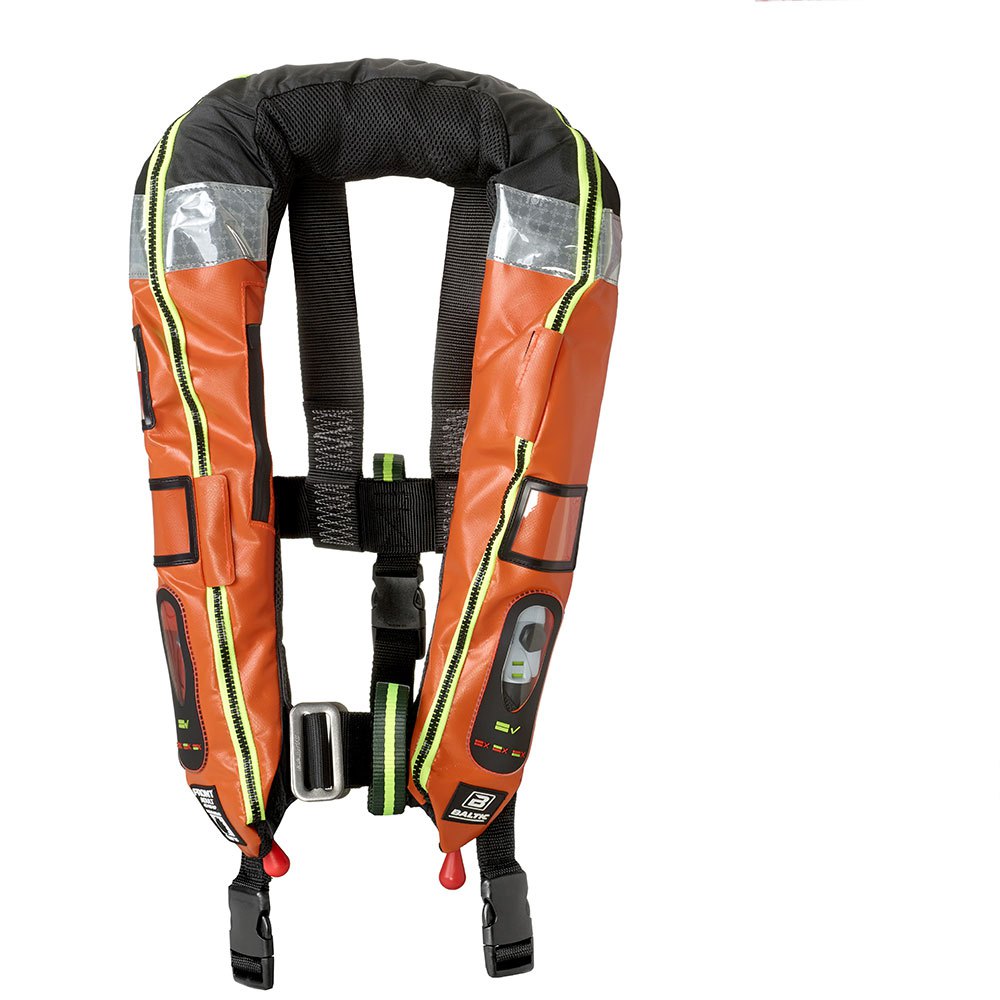 Baltic Indu Pro 305 M.e.d./solas Inflatable Lifejacket Orange >43 kg von Baltic