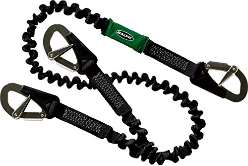 Baltic Safety Line 3 Hook Elasticated - Black. 2m von Navyline