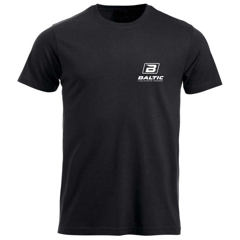 Baltic Unden Short Sleeve T-shirt Schwarz 3XL Mann von Baltic
