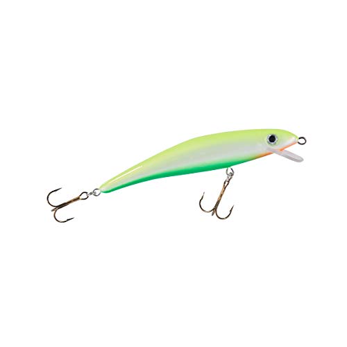 Balzer Matze Koch Wobbler UV Booster 9cm 9g Flachläufer, Farbe:Lime von Balzer